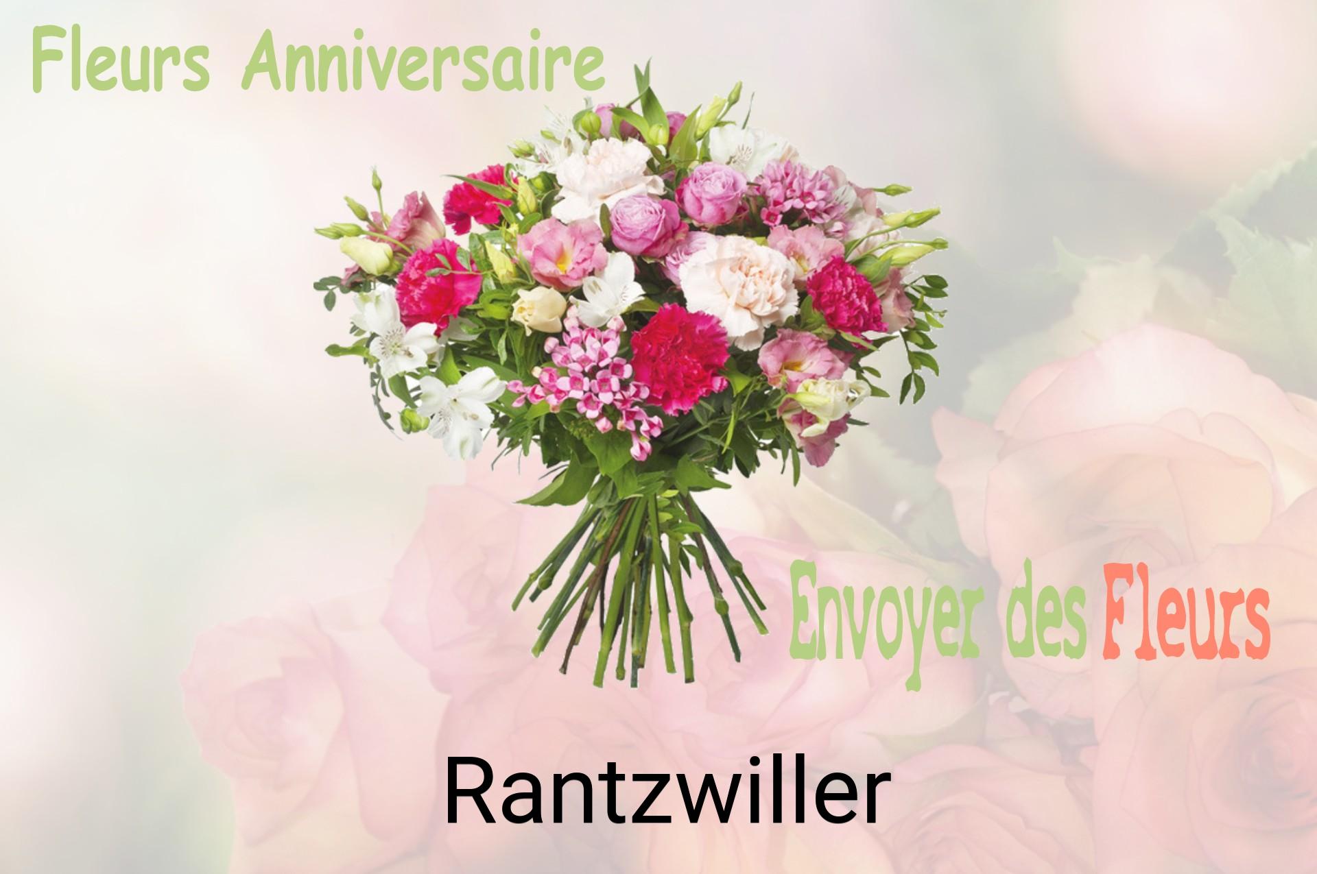 Bouquet de fleurs d’anniversaire livré à Rantzwiller
